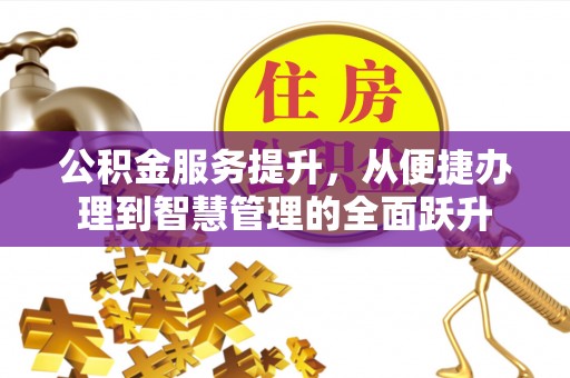 武冈公积金服务提升，从便捷办理到智慧管理的全面跃升