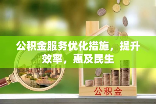 武冈公积金服务优化措施，提升效率，惠及民生