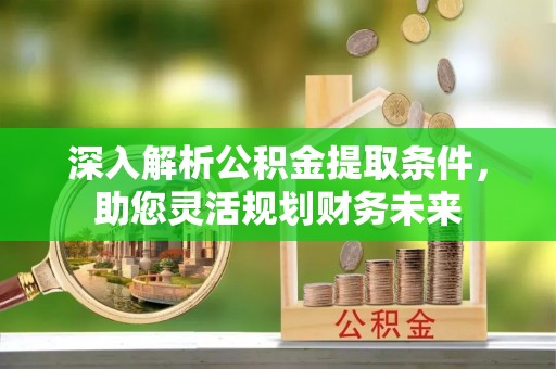 武冈深入解析公积金提取条件，助您灵活规划财务未来